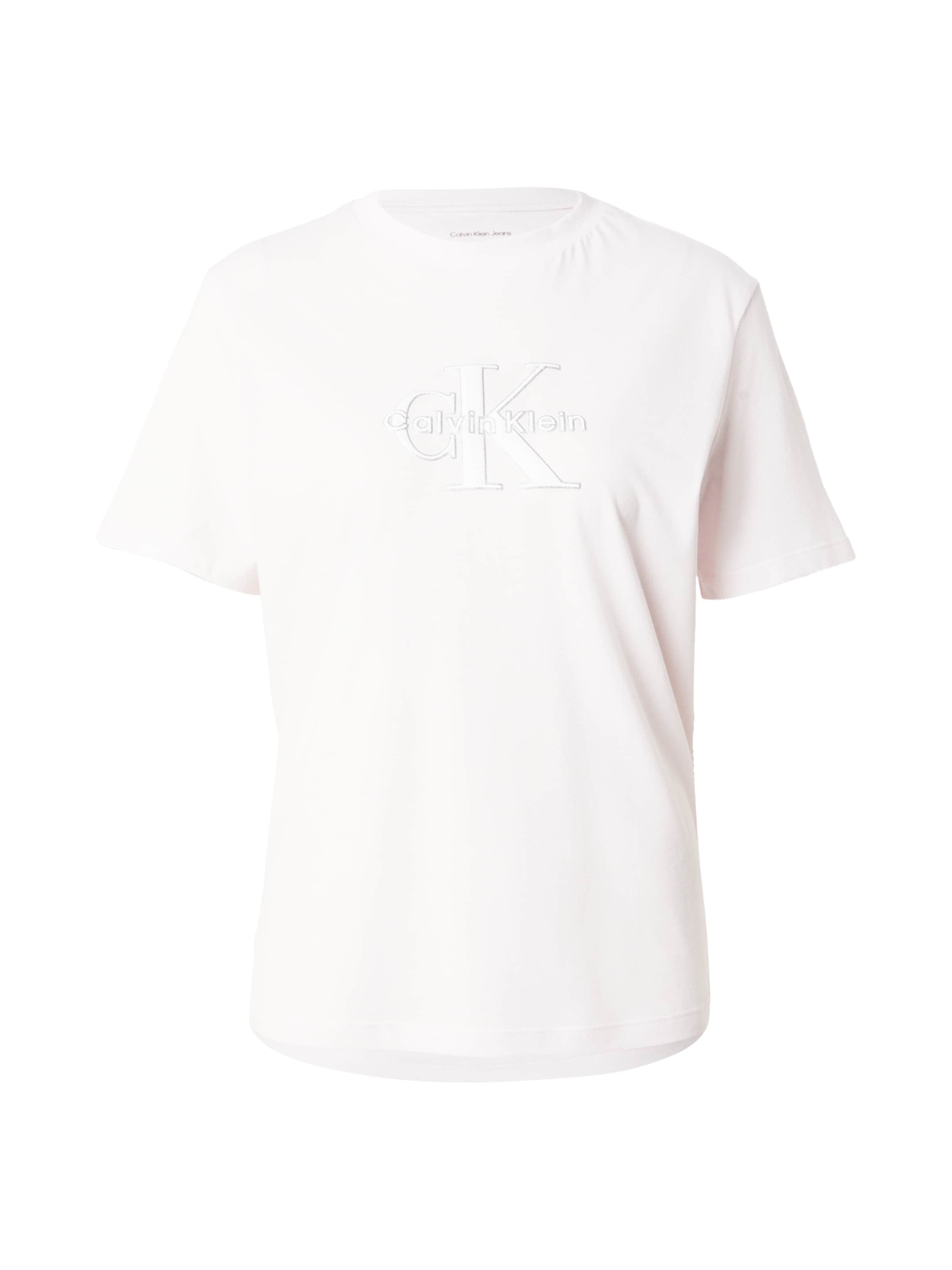 Calvin Klein Jeans Μπλουζάκι σε λευκό: μπροστά