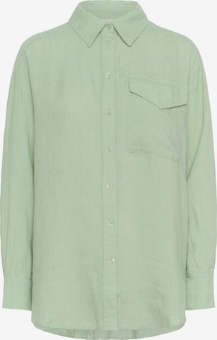 Part Two Blouse 'Nuvin' in Green: front