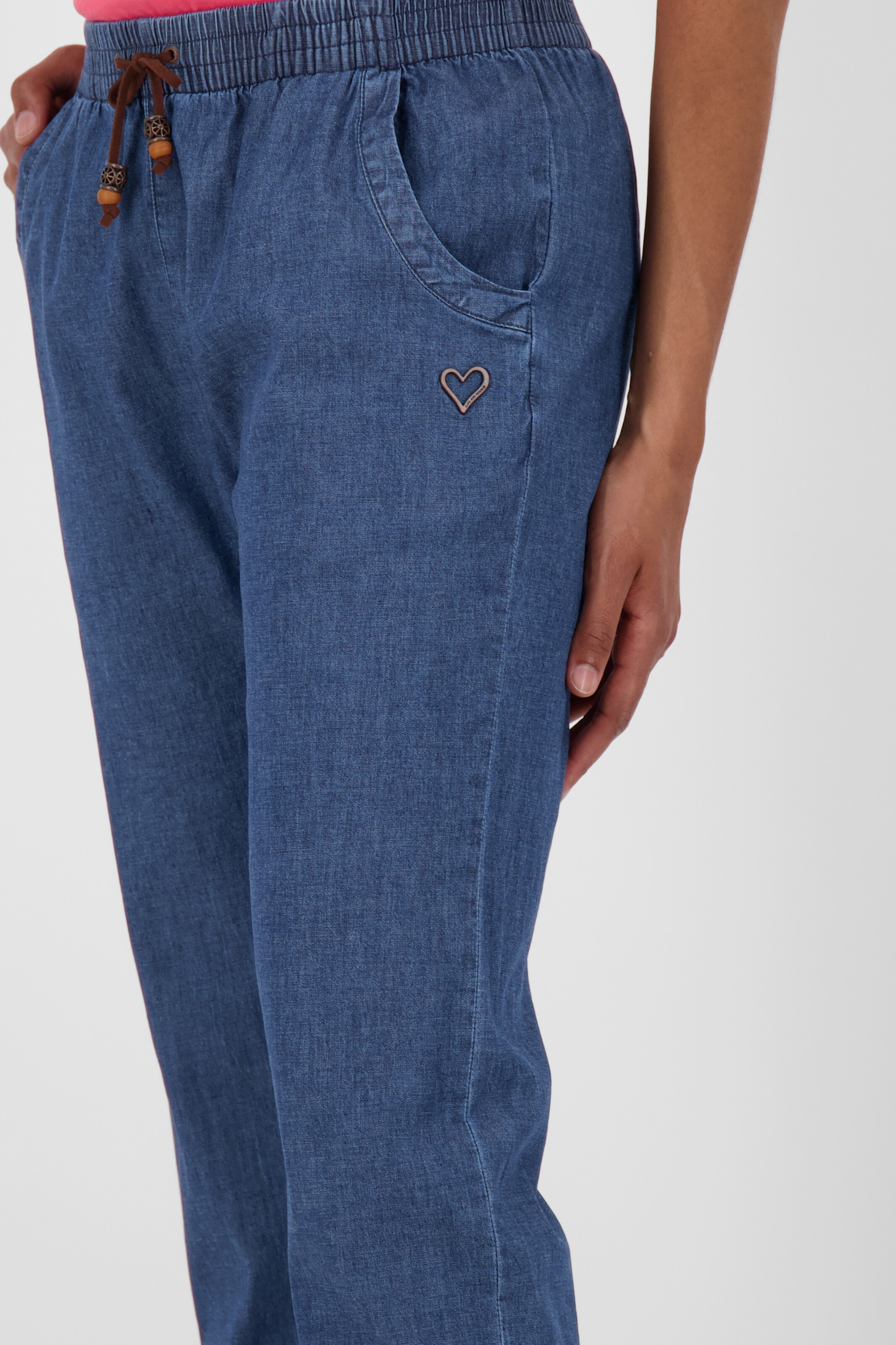 Frauen Große Größen Alife and Kickin Jeans 'Alicia' in Blau - WI25550
