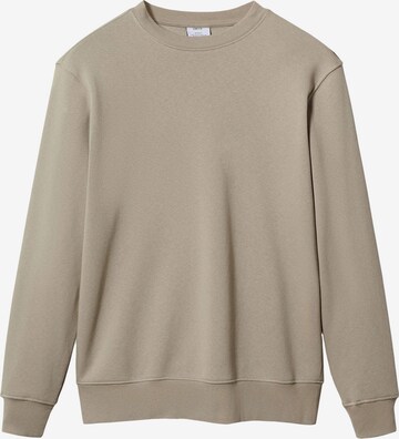 MANGO MAN Sweatshirt 'Nola' in Beige: predná strana