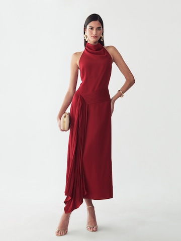 Willa - Vestido de festa 'Ramona' em vermelho
