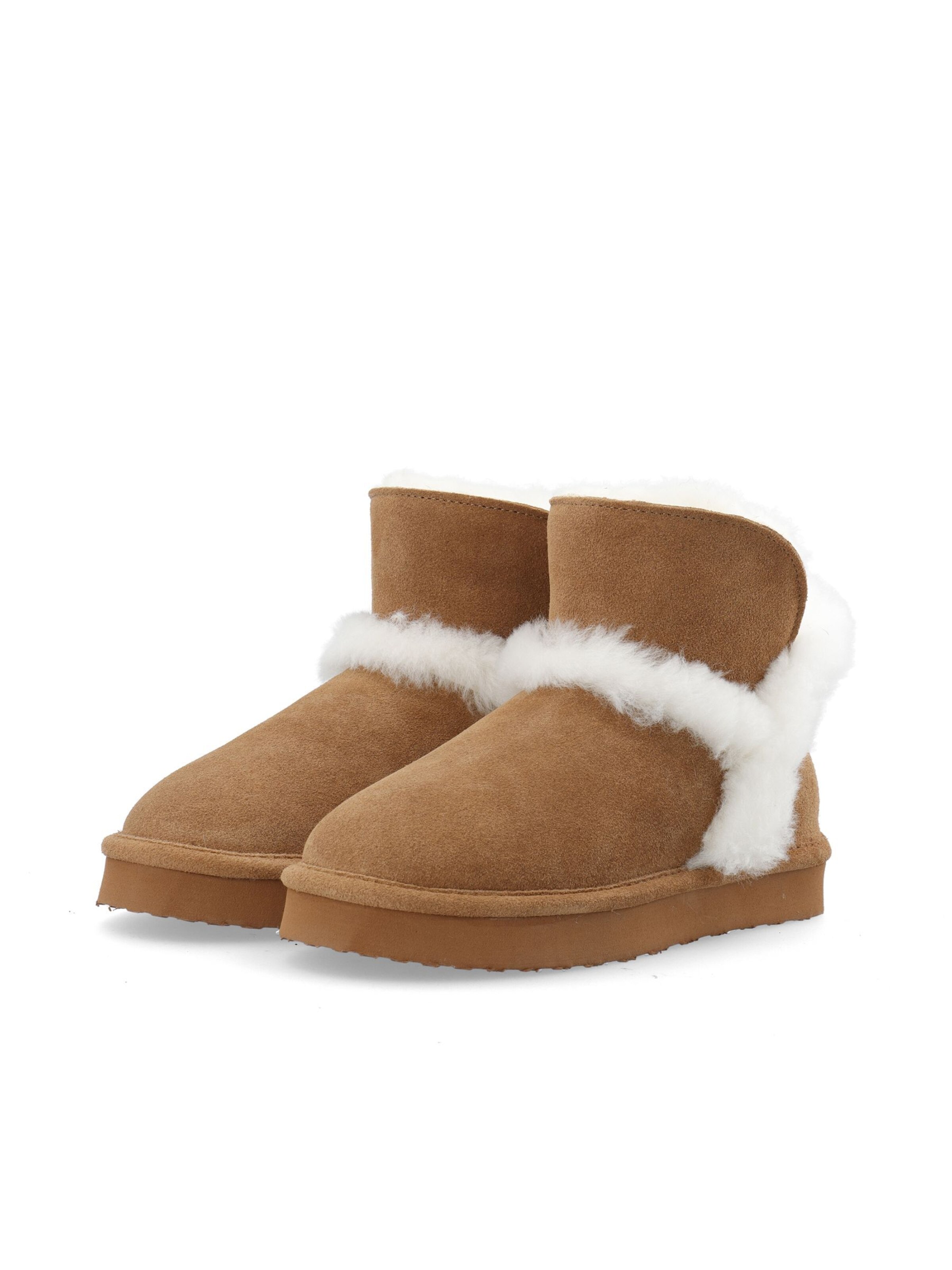 Boots 'Snow' Bianco en marron