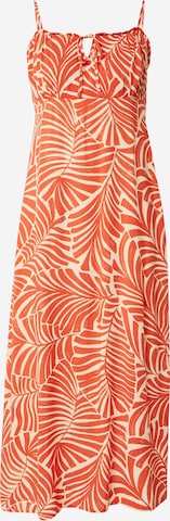 ONLY Jurk 'Nelly' in Oranje: voorkant