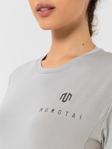MOROTAI Funktionsshirt 'ENGINEERING' in Grau