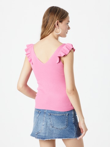 ONLY Knitted top 'LISSIE' in Pink
