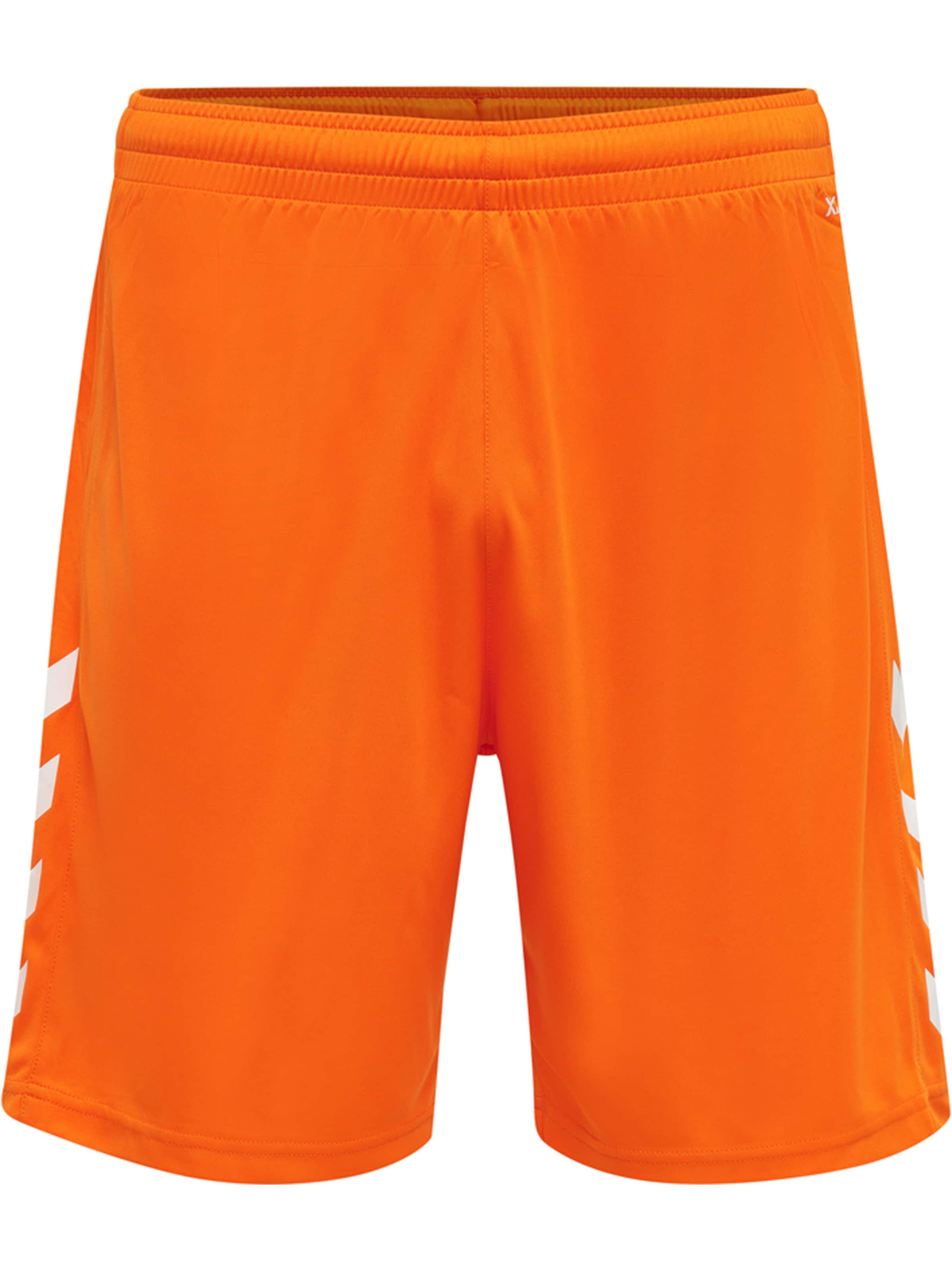 Hummel - regular Pantalón deportivo 'Core' en naranja: frente