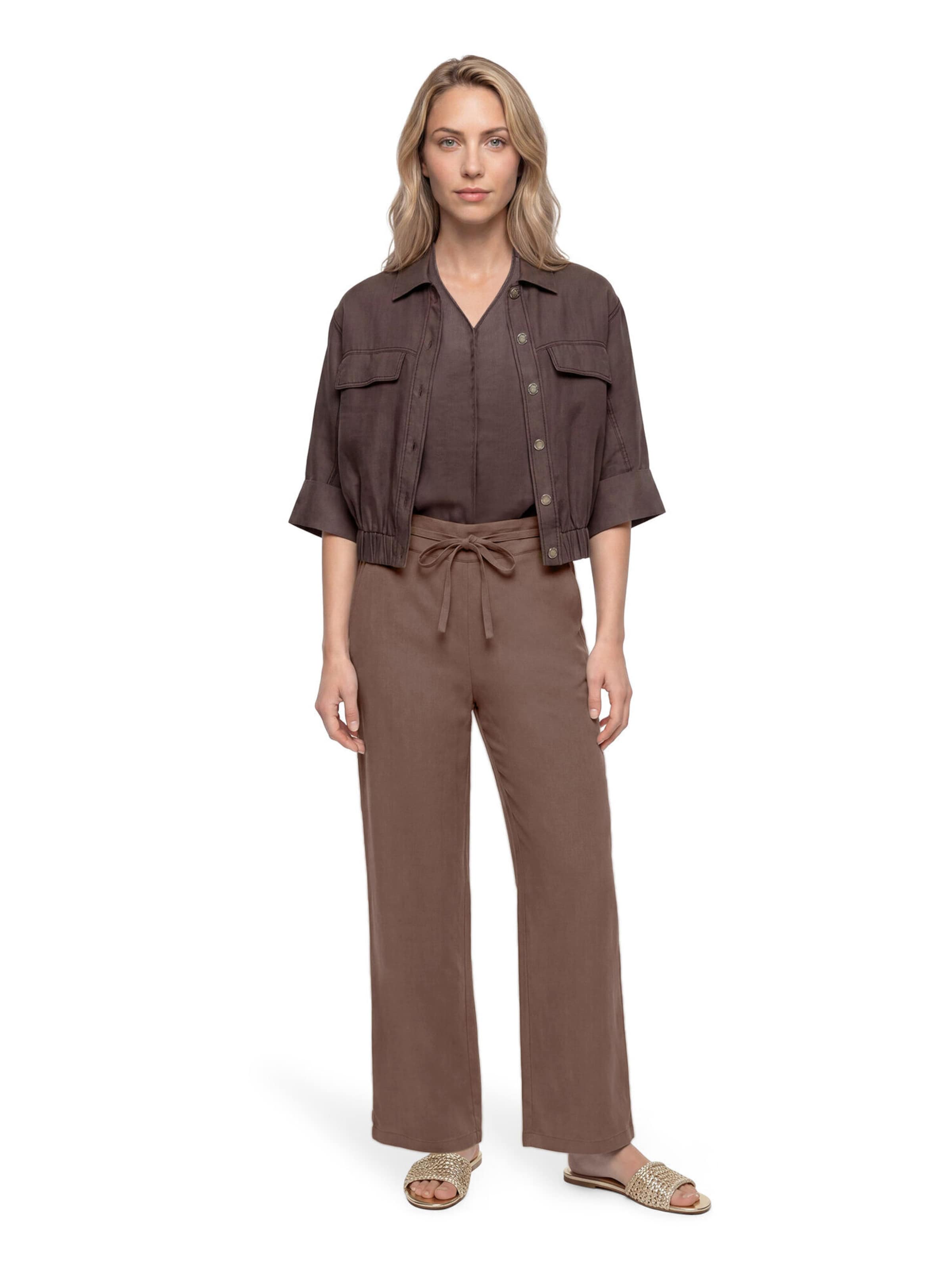 Betty Barclay Loosefit Broek in Bruin
