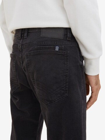 TOM TAILOR Regular Jeans 'Trad' in Zwart