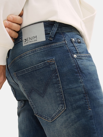 Slimfit Jeans 'Piers' de la TOM TAILOR DENIM pe albastru