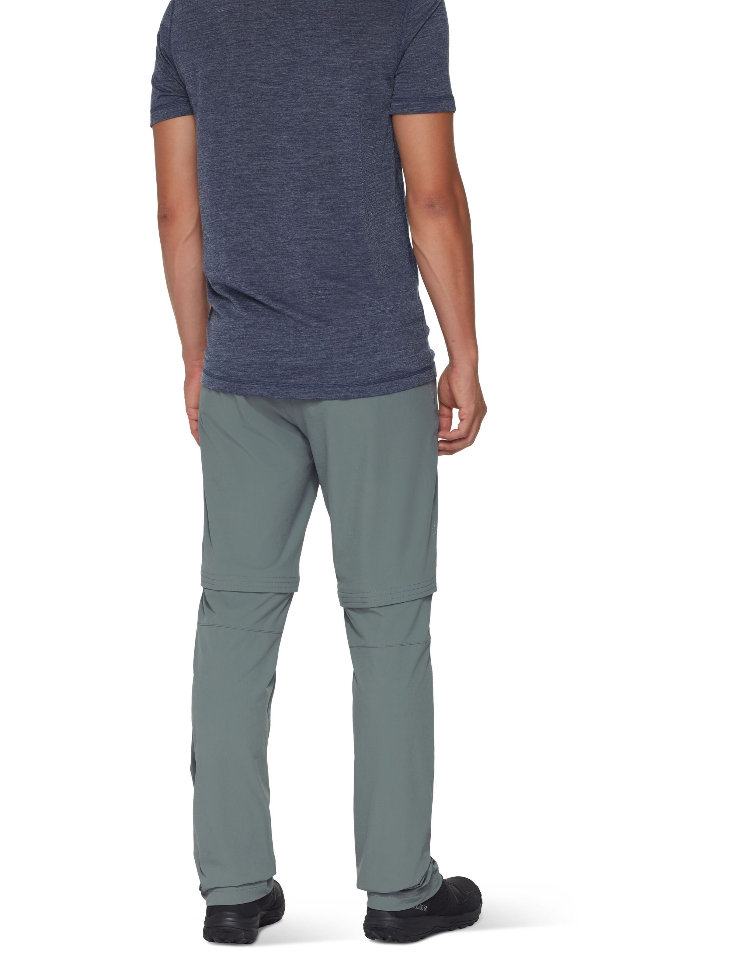 MAMMUT Regular Outdoor Pants in Grey