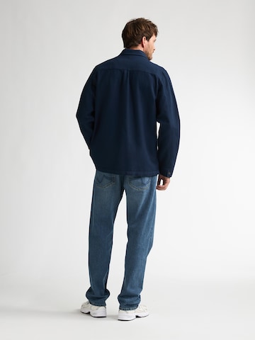 Petrol Industries Regular fit Klederdracht overhemd 'Aurora' in Blauw