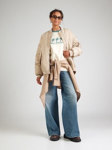 BILLABONG Collegepaita 'TRIPLE PALMS' värissä beige