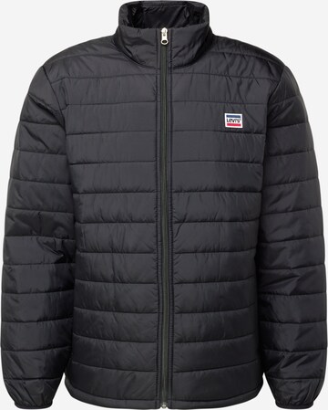 LEVI'S ®Prijelazna jakna 'Richmond Packable Jacket' - crna boja: prednji dio