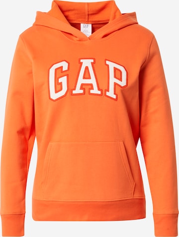 Sweat-shirt GAP en orange : devant
