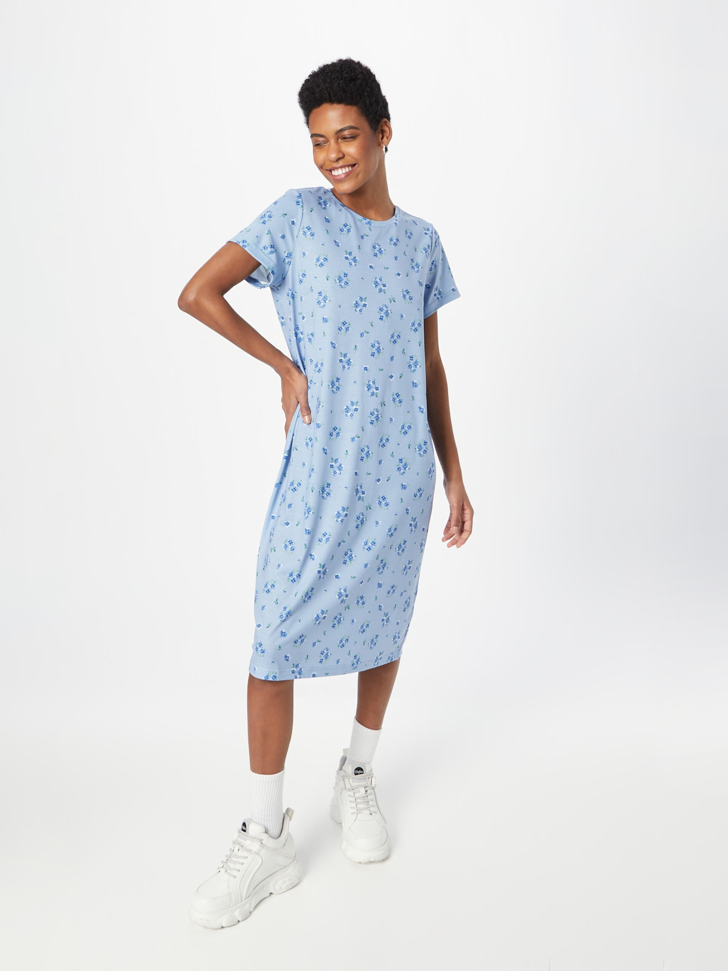 Monki Dress in Blue Light Blue ABOUT YOU