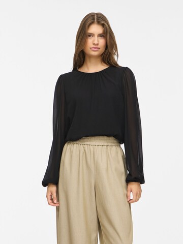 VILA Blouse in Black: front