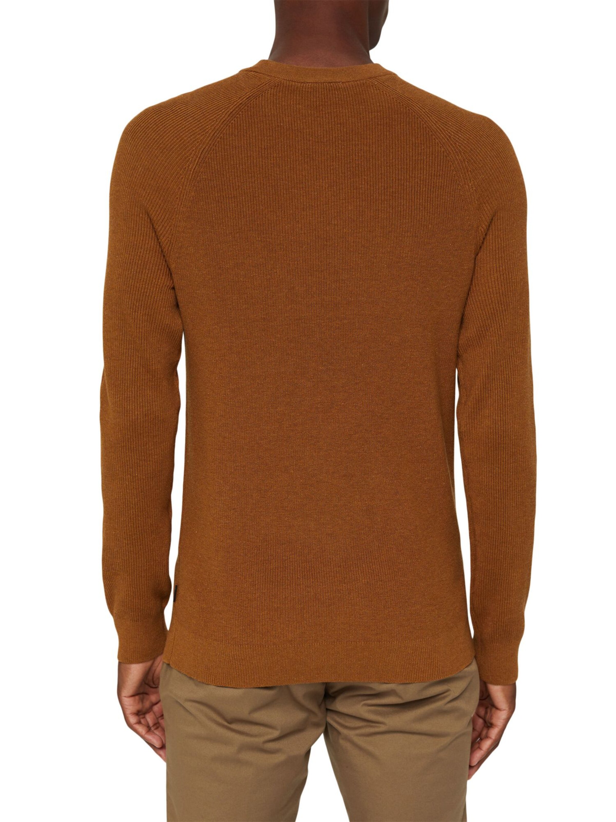 Männer Pullover & Strick ESPRIT Pullover in Braun - BY30348 Männer Pullover & Strick ESPRIT Pullover in Braun - BY30348