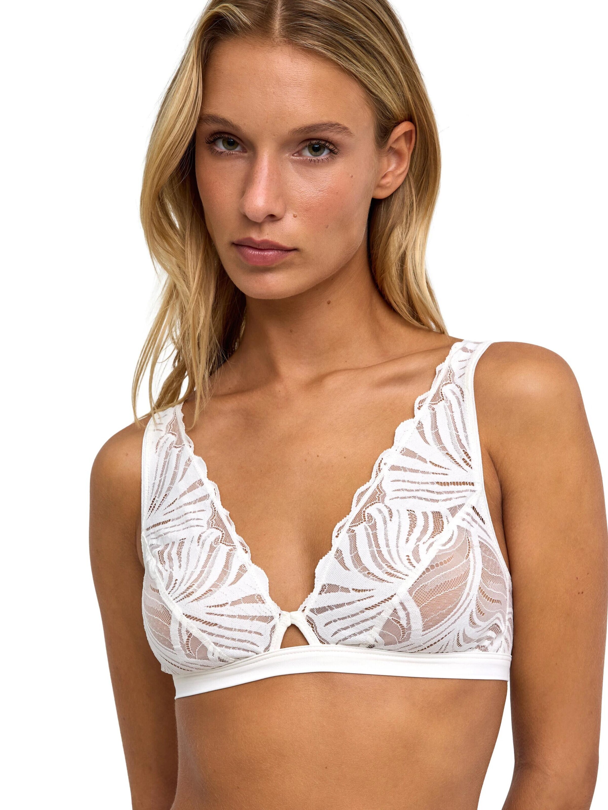 FALKE Bralette Bra in White