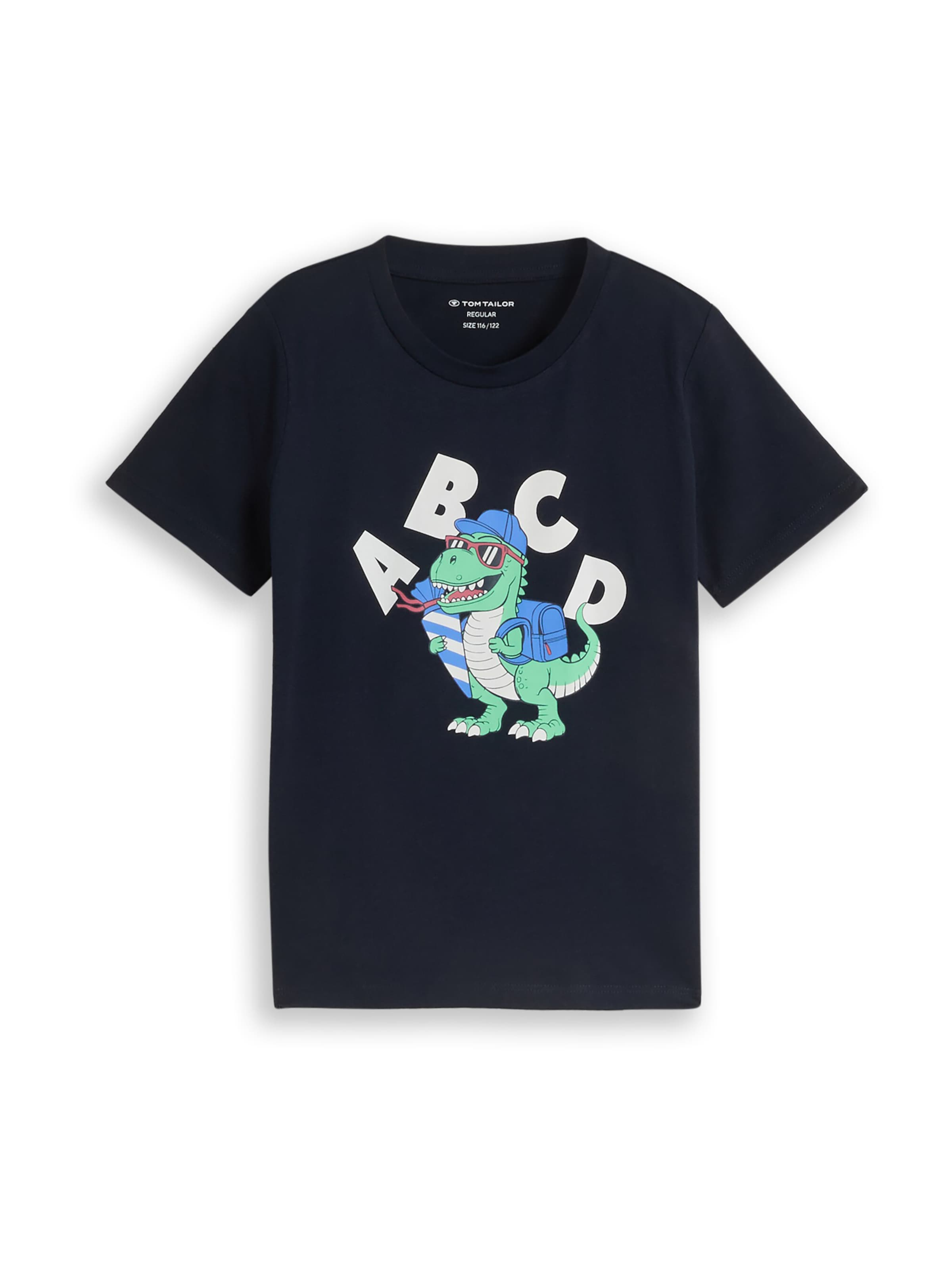 TOM TAILOR - Camiseta en azul: frente