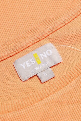 YES OR NO Top & Shirt in L in Orange