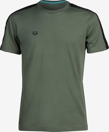 ARENA Shirt 'TEAM' in Green: front
