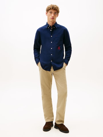 TOMMY HILFIGER Regular Fit Hemd in Blau