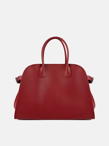 L37 HANDMADE SHOES Håndtaske 'BON VOYAGE' i rød: forside