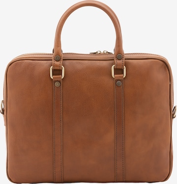 Borsa a mano di Viola Castellani in marrone: frontale