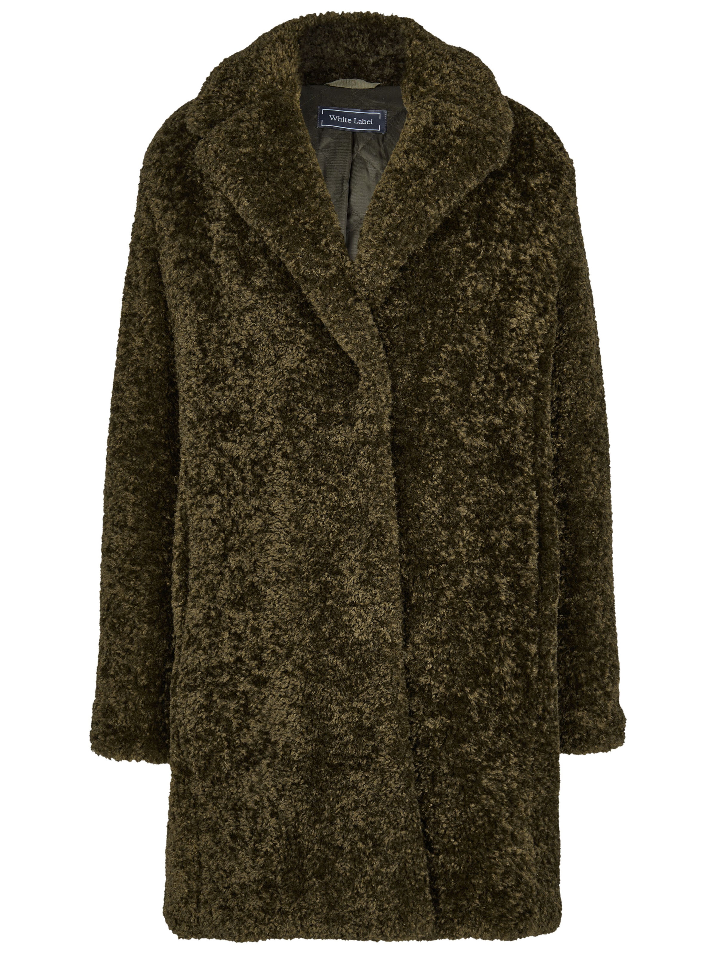 White Label Wintermantel in Grün: Vorderseite