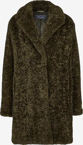 White Label Winter Coat in Green: front