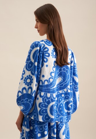 T-shirt 'Schwarze Rose' SEIDENSTICKER en bleu