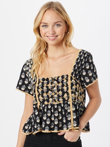 Camicia da donna di American Eagle in nero: frontale