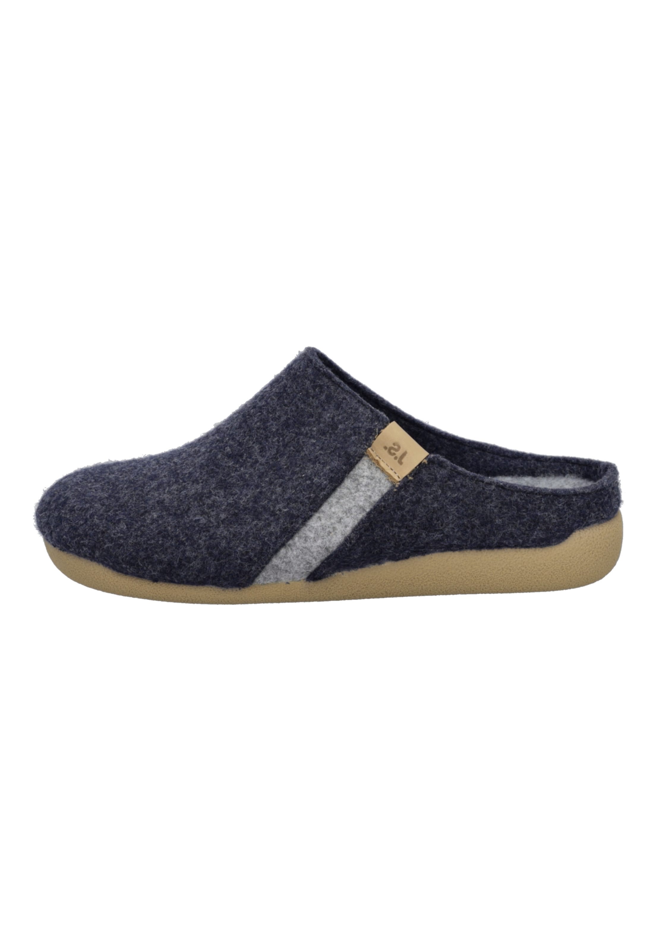 JOSEF SEIBEL Hausschuh Cara 05 in Blau: Vorderseite