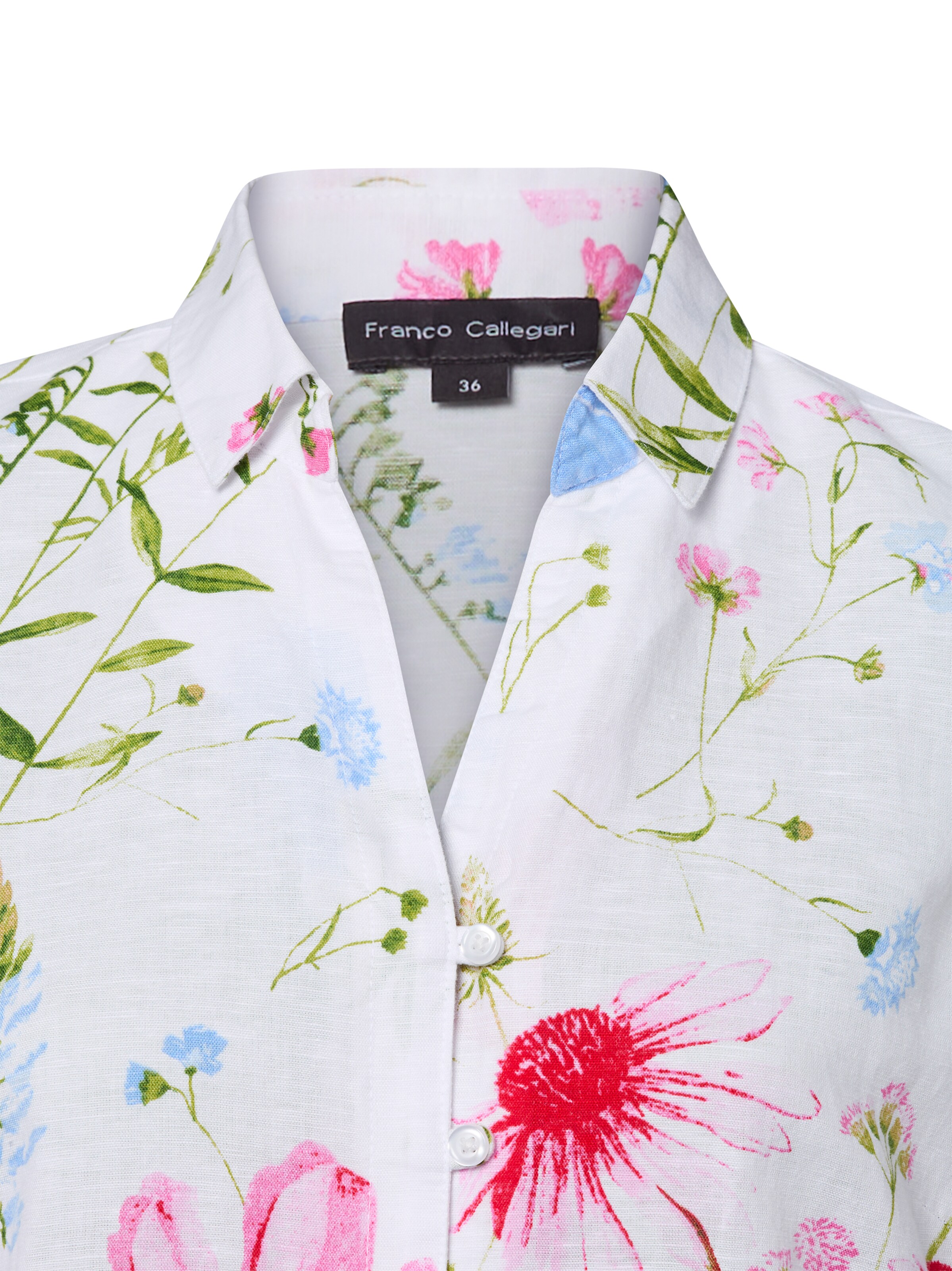 Franco Callegari Blouse 'Winnie' in White