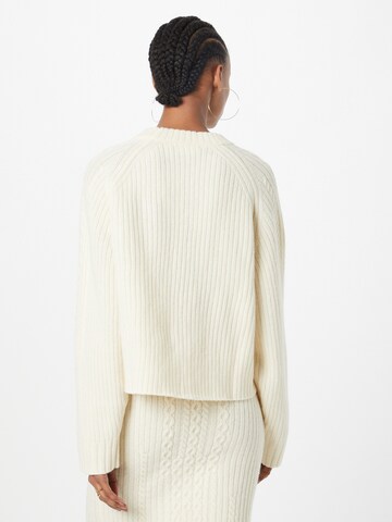 WEEKDAY Sweater 'Jill' in White