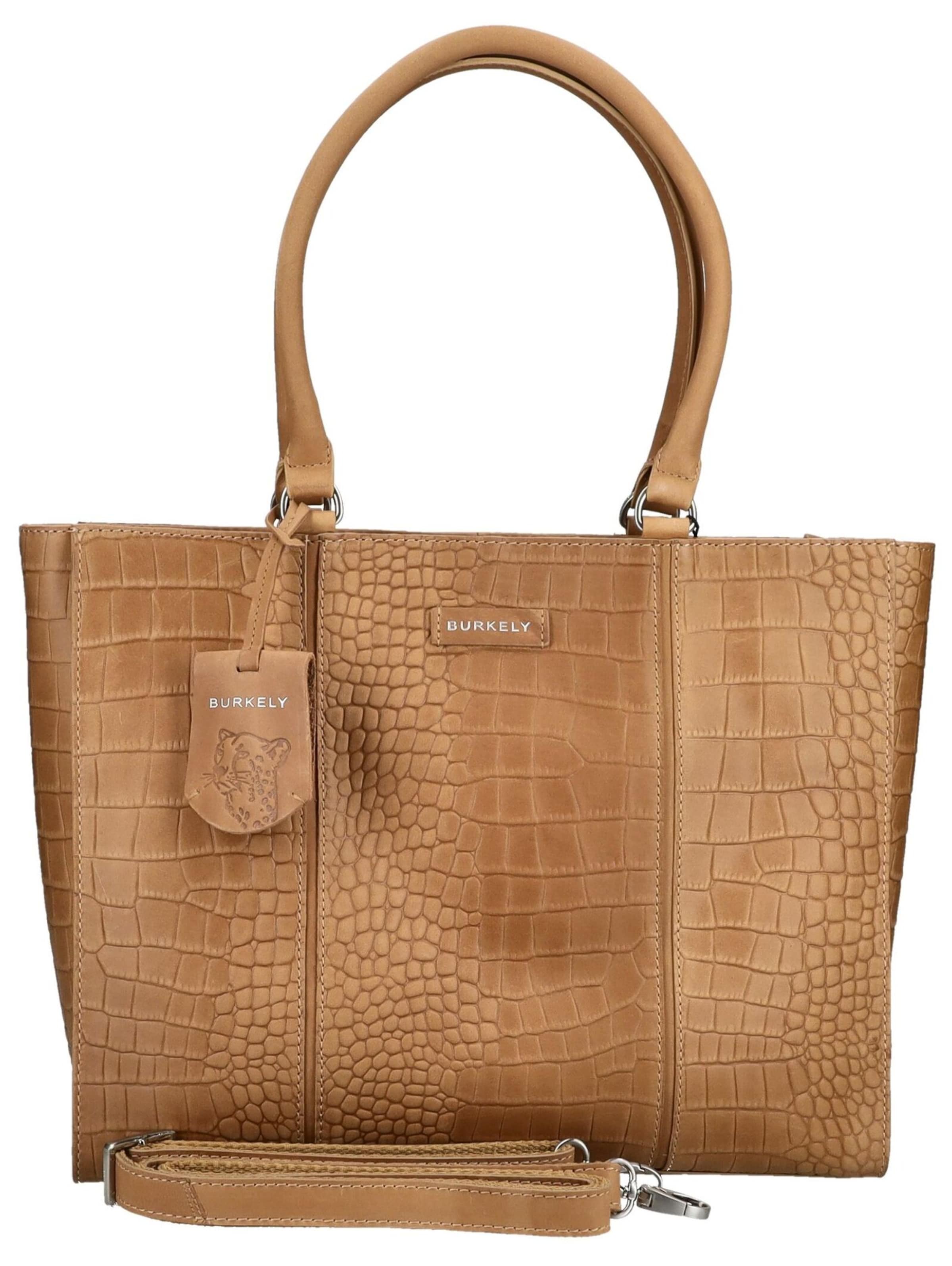 Sac à bandoulière Burkely en beige : devant