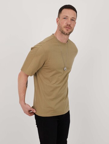 DAN FOX APPAREL Shirt 'Falk' in Grün