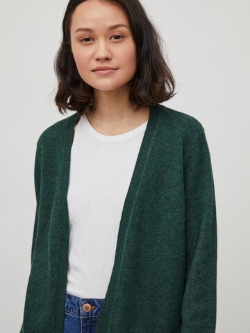 VILA Knit Cardigan 'Ril' in Green