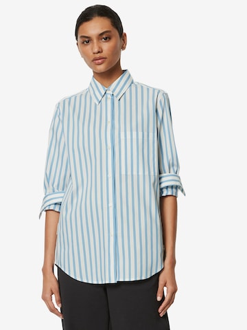 Marc O'Polo Bluse in Blau: predná strana