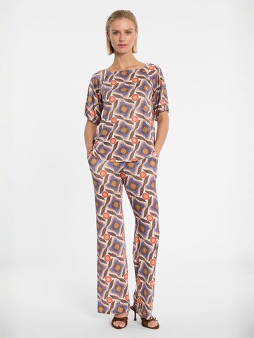 Ana Alcazar Wide Leg Hose 'Dolve' in Mischfarben