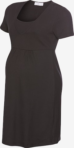 Neun Monate Dress in Black: front