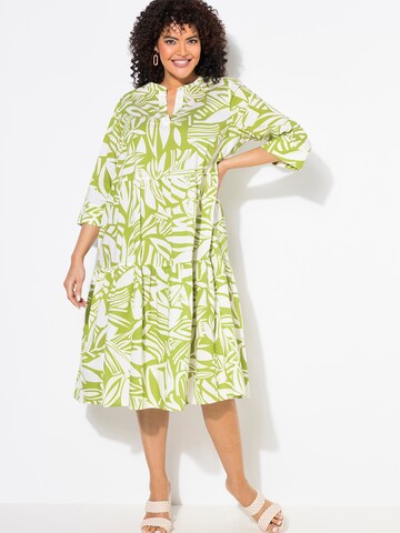 Robe Ulla Popken en vert : devant