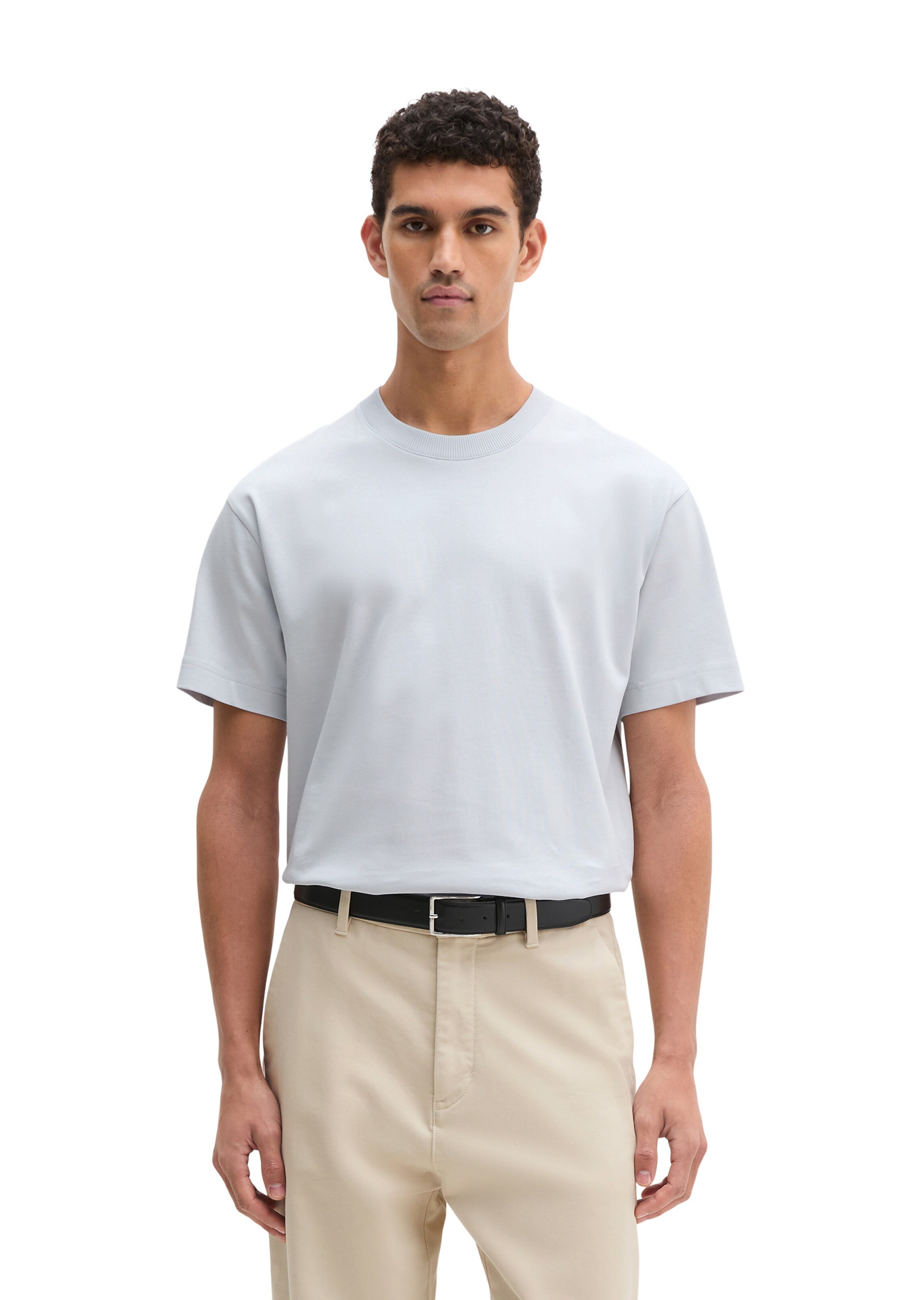 Marc O'Polo Shirt in Blauw: voorkant