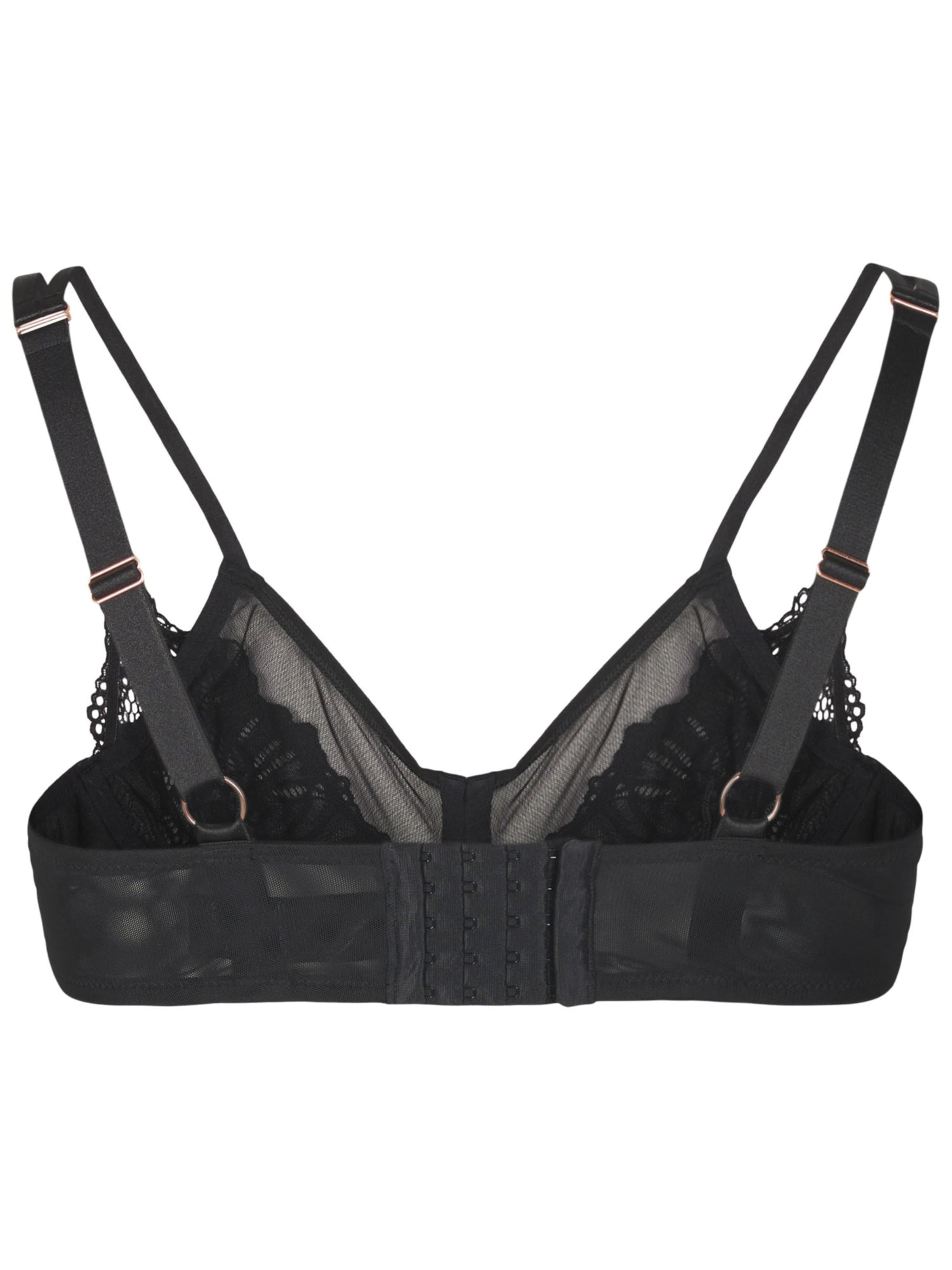 Devoted by Zizzi Podprsenka 'Lallie' – černá