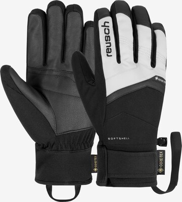 REUSCH Athletic Gloves 'Blaster' in Black: front