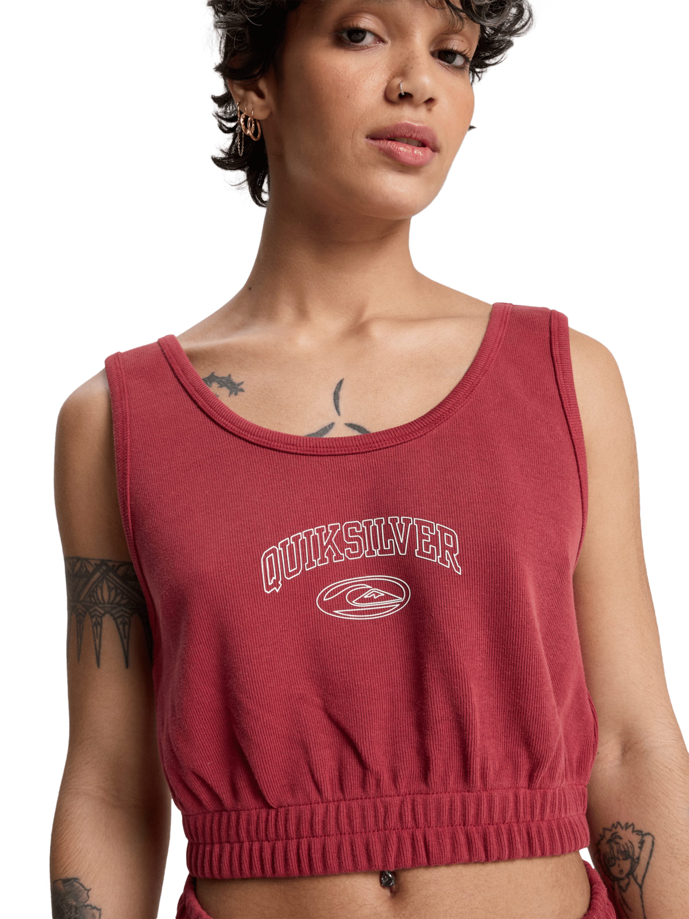 QUIKSILVER Top 'Bolea Brassiere' in Red