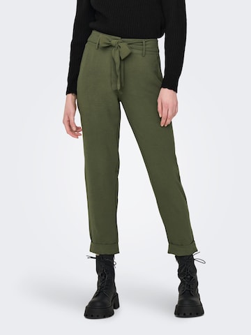 JDY Regular Trousers 'SIGNI' in Green: front