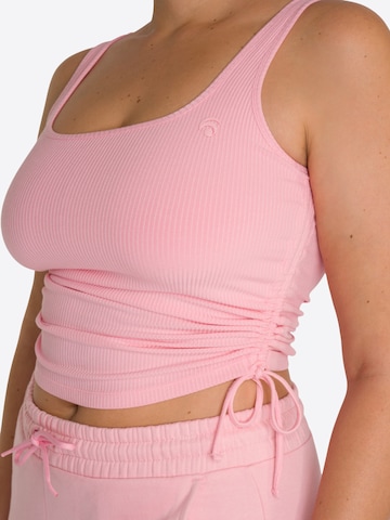 OCEANSAPART - Top desportivo 'Cameron' em rosa