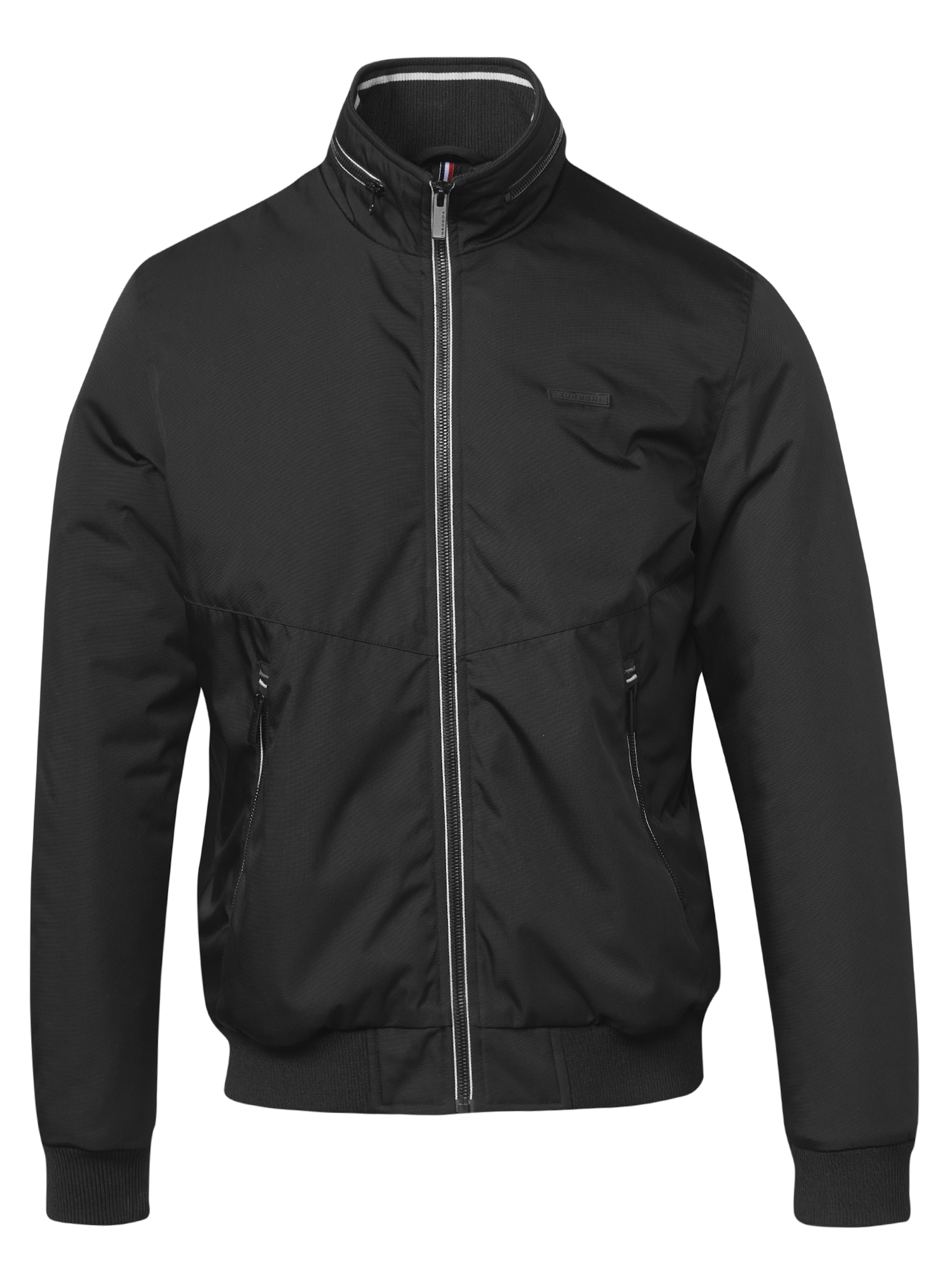 KOROSHI Tussenjas 'Jägerin' in Zwart: voorkant