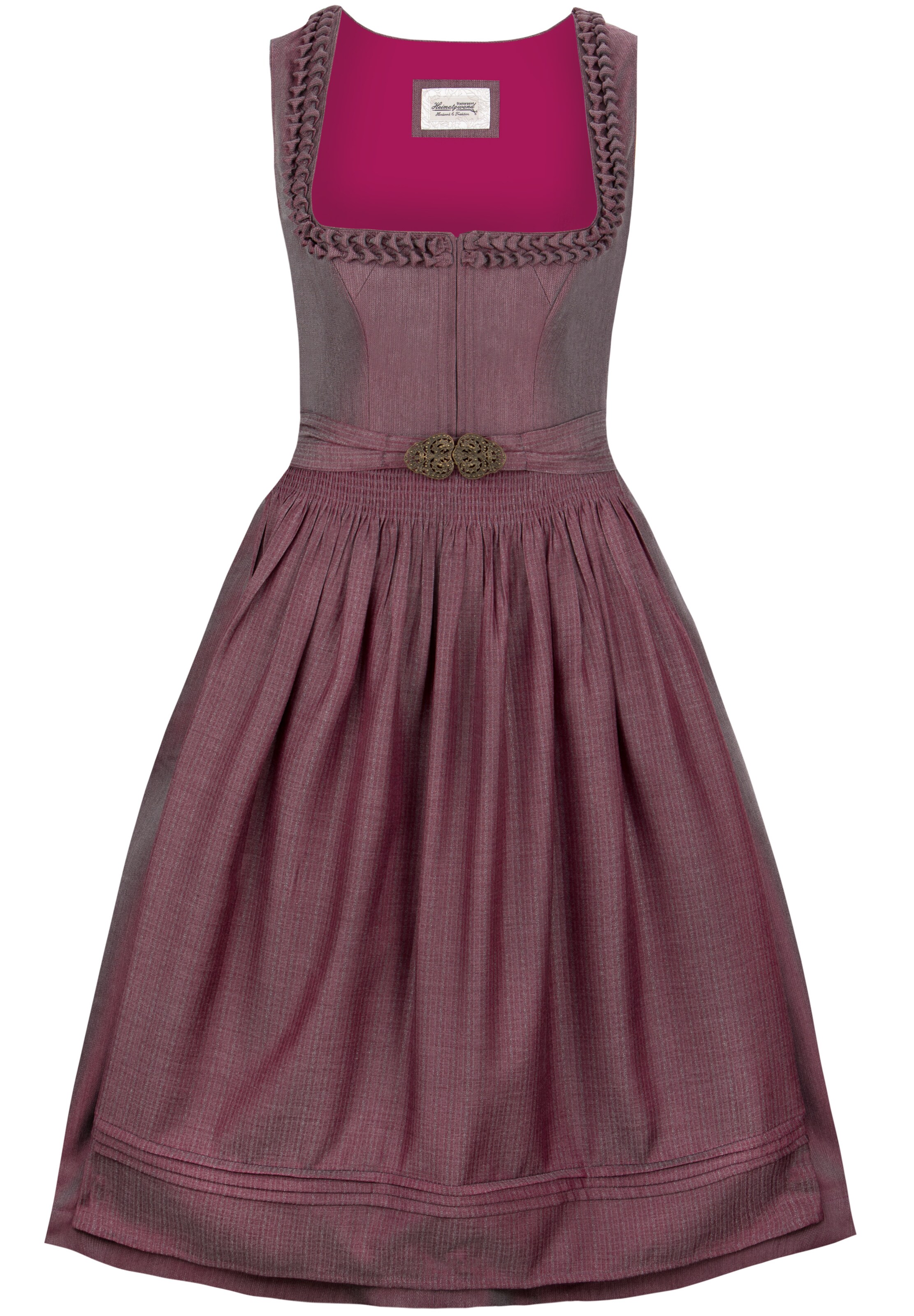 STOCKERPOINT Dirndl 'Moana' in Lila: Vorderseite